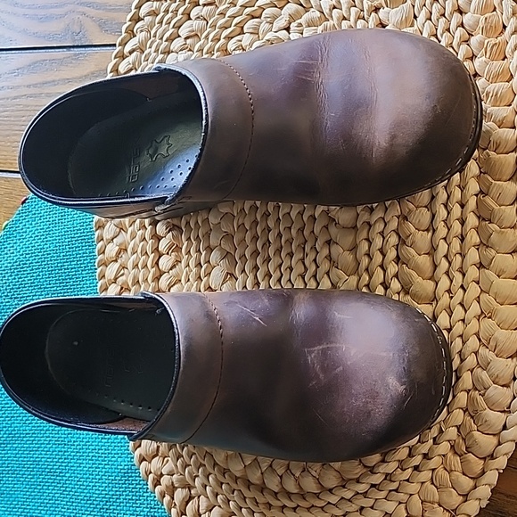 Dansko brown leather clogs - Picture 8 of 8